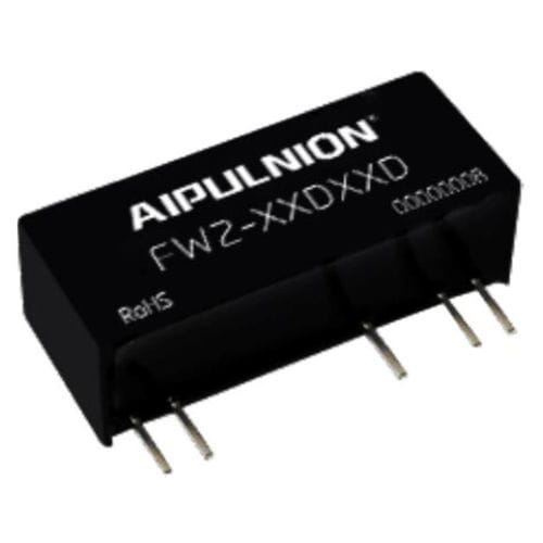 Convertisseur DC/DC régulé - FW2-XXDXXD - Guangzhou Aipu Electron Technology Co.,Ltd - SIP / compact