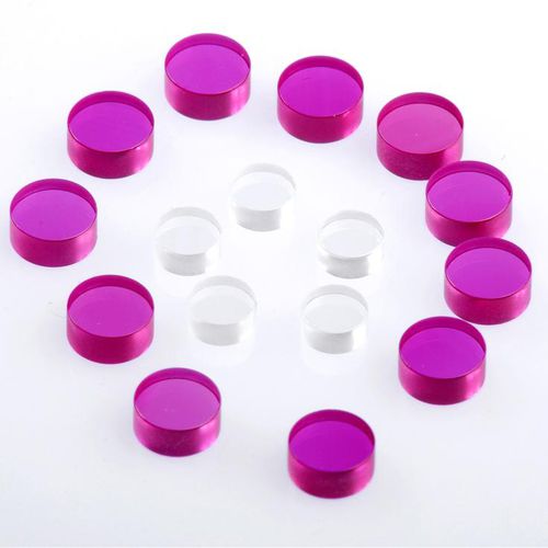 Butée à billes en cristal de rubis - CreatorOptics - en cristal de saphir