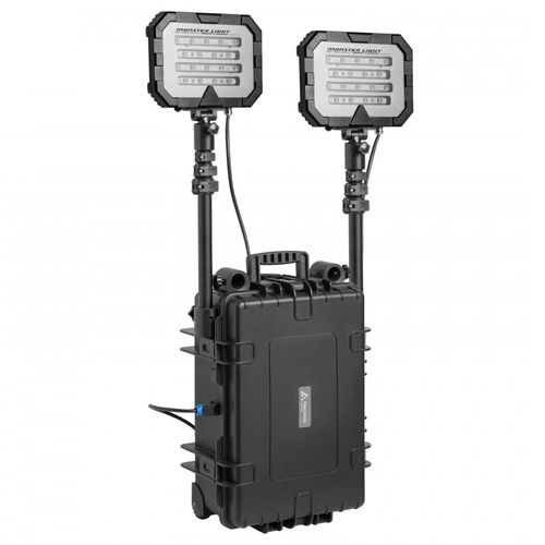 Projecteur à LED - MONSTERLIGHT TWIN 40 - Mactronic - robuste / portable / rechargeable