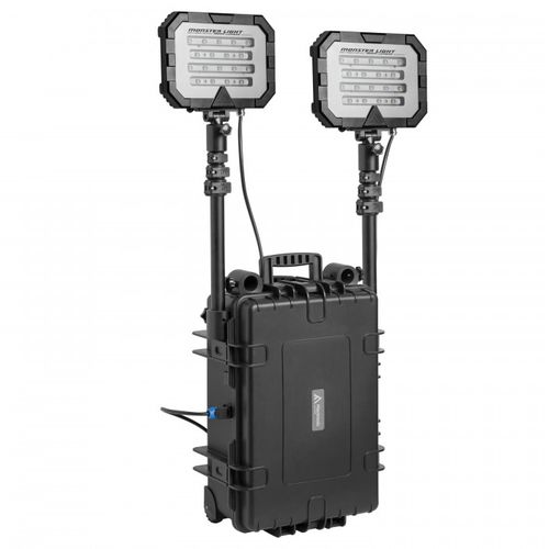 Projecteur à LED - MONSTERLIGHT TWIN 50  - Mactronic - robuste / portable / rechargeable