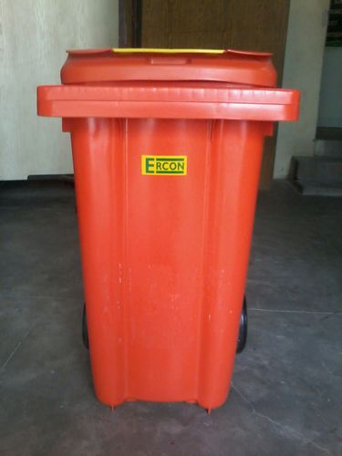 Conteneur à déchets en plastique - EDB-WB-IM - Ergen Plastic Industries - pour déchets industriels / pour déchets urbains / avec couvercle