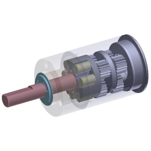 Réducteur planétaire - dyNALOX - Orbray Co., Ltd - coaxial / à arbre plein / 0,2 - 0,5 Nm