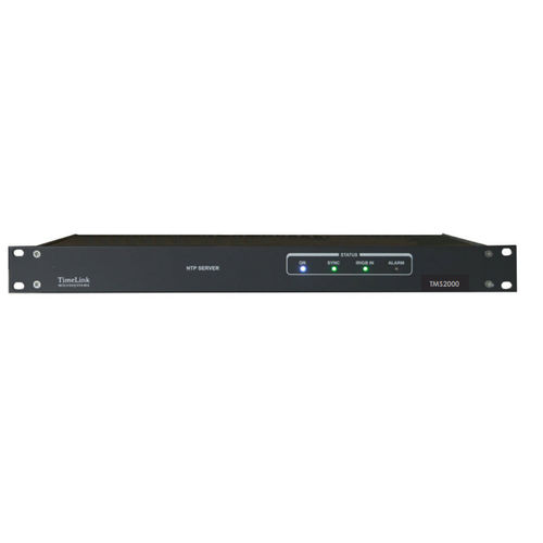 Serveur de temps NTP - TMS2000 - TimeLink microsystems - GNSS / IRIGB / rackable