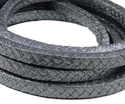 Garniture tressée en graphite - P400 - Ningbo Sunwell Sealing Materials Co., Ltd - renforcée de fibres de carbone / résistante aux produits chimiques / pour pompe