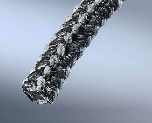 Garniture tressée en PTFE - Graph-4P® - Ningbo Sunwell Sealing Materials Co., Ltd - en graphite / pour pompe / pour l'industrie chimique