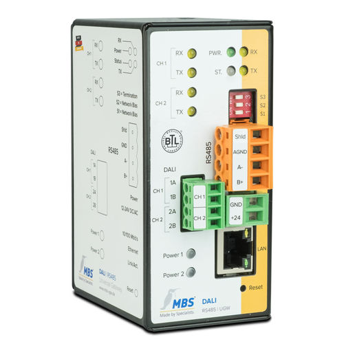Passerelle de communication - Double-X - MBS GmbH - LAN / Ethernet / RS-232