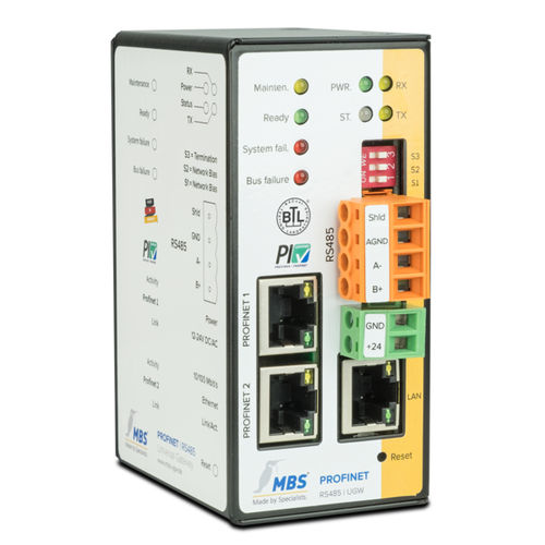 Passerelle ProfiNet - Double-X - MBS GmbH - de communication / RS-232 / RS-485