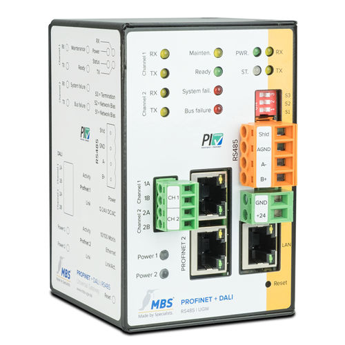 Passerelle de communication - Triple-X - MBS GmbH - Ethernet / RS-232 / RS-485