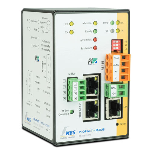 Passerelle M-Bus - Triple-X  - MBS GmbH - de communication / RS-485 / RS-232