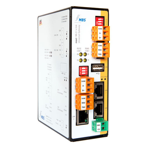 Passerelle de communication - maxi | Mk II | x-link - MBS GmbH - Ethernet / RS-232 / RS-485