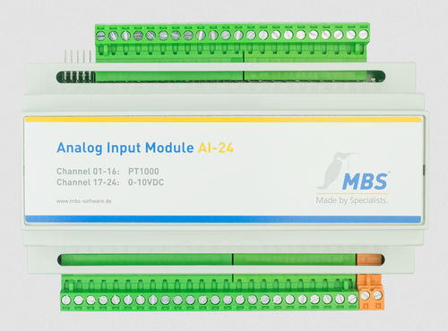 Module E/S numérique - MBS GmbH - analogique / RS485 / BACnet