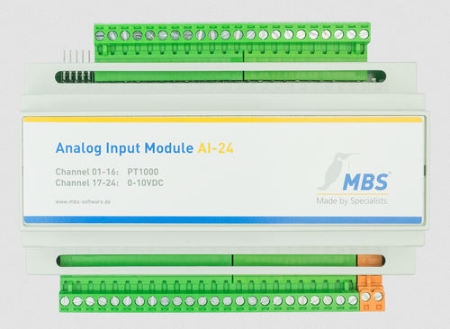 Module E/S numérique - MBS GmbH - analogique / RS485 / Modbus