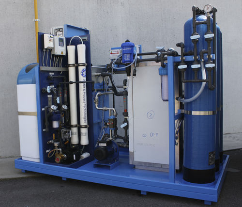 Système de déionisation d'eau - DEMI - NOVATEC srl - Surface Finishing Technology