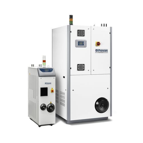 Sécheur par adsorption - HR  - Piovan - continu / refroidisseur / compact
