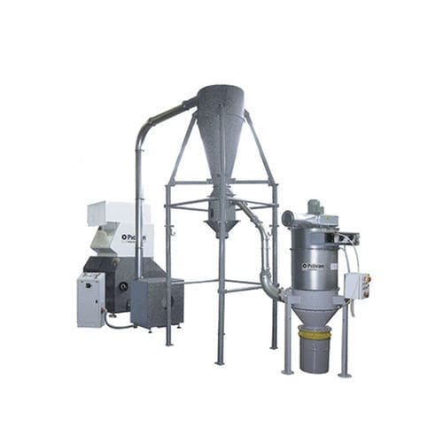 Séparateur de poussières - KD series - Piovan - à air / à tambour / pour la plasturgie