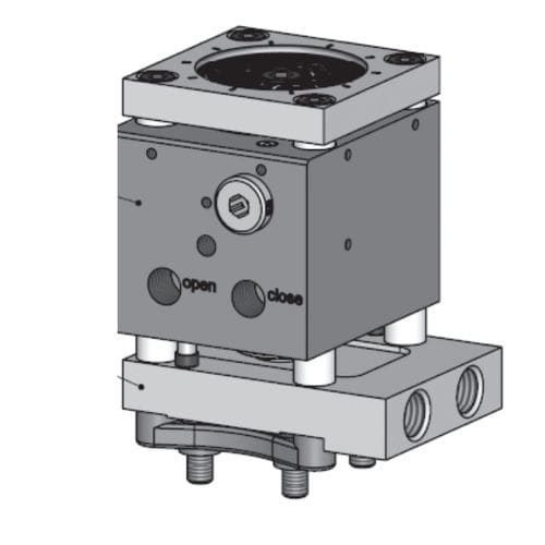 Actionneur hydraulique - HB series - Synventive Molding Solutions - linéaire / pour vanne à opercule / avec capteur de position intégré