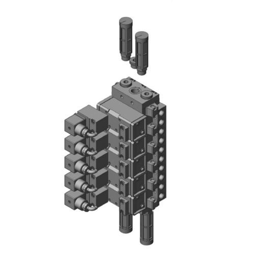 Manifold multivoie - XBM - Synventive Molding Solutions - en acier / pour électrovanne / pour applications pneumatiques