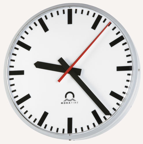 Horloge d'intérieur - METROLINE - BÜRK MOBATIME GmbH - analogique / murale / double face