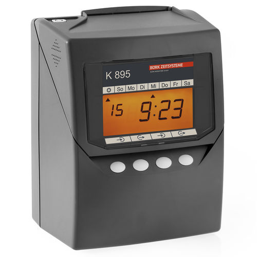 Enregistreur numérique - K 895 - BÜRK MOBATIME GmbH - de temps / avec écran
