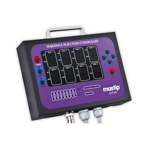 Système de contrôle pneumatique - GTV8 series - MASTIP Technology Europe - pour presse à injecter