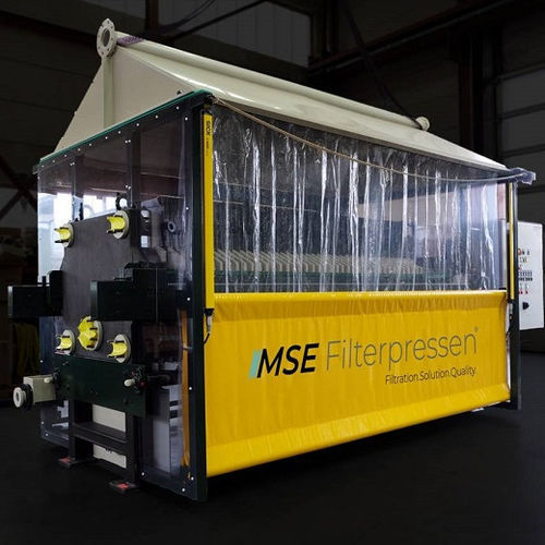 Filtre-presse à poutre latérale - GFP series - MSE Filterpressen GmbH - à cadre / automatique / haute pression