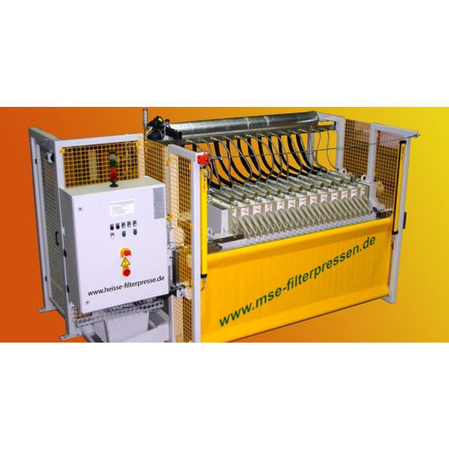 Filtre-presse à membrane - HFP series - MSE Filterpressen GmbH - à poutre latérale / automatique / haute pression
