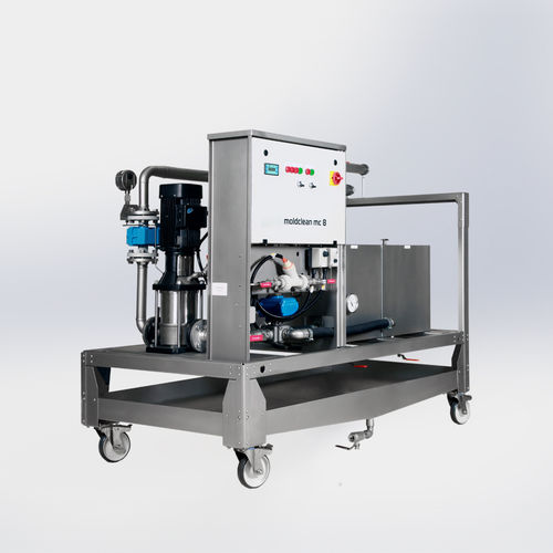 Machine de nettoyage à eau - moldclean - technotrans solutions GmbH - à solvant / à air comprimé / de process