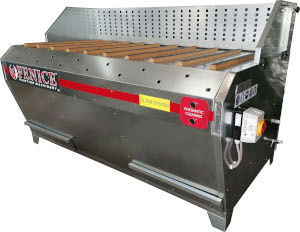 Aspirateur électrique - TABLE TWO - Fenice Machinery srl - en acier / antistatique