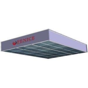 Grille de ventilation en acier galvanisé - EXR - Fenice Machinery srl - carrée