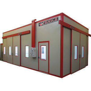 Cabine de peinture à circuit fermé - FENICE-D - Fenice Machinery srl - pour pièces détachées / à filtre / automatique