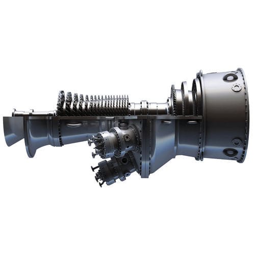 Turbine à gaz - 6F.03 - GE Power - pour la production d’électricité / à cycle combiné / multi-étagée