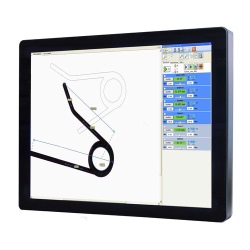 Système de mesure de torsion - LED50TORS - MicroStudio S.r.l - vidéo / automatique / pour profilés