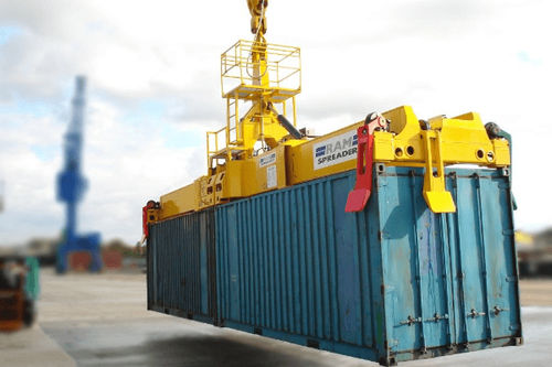 Spreader pour container - RAM2700  - Peiner - télescopique