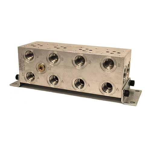 Manifold multivoie - B series - Lynch Fluid Controls Inc. - en aluminium / hydraulique / sur mesure