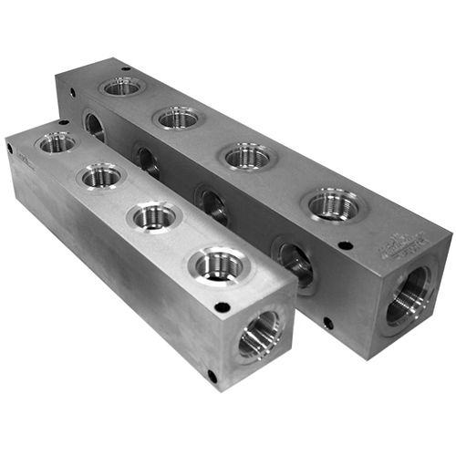 Manifold multivoie - ...U series - Lynch Fluid Controls Inc. - en aluminium / de répartition