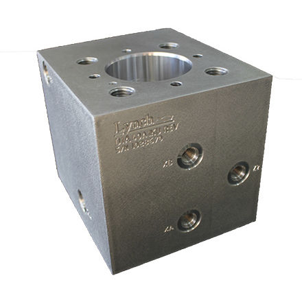 Manifold multivoie - D1...A series - Lynch Fluid Controls Inc. - en aluminium / avec vanne à cartouche
