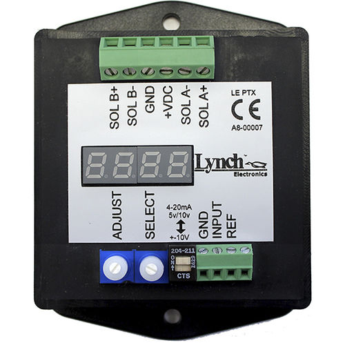 Contrôleur de vanne proportionnel - LE PT X - Lynch Fluid Controls Inc. - numérique
