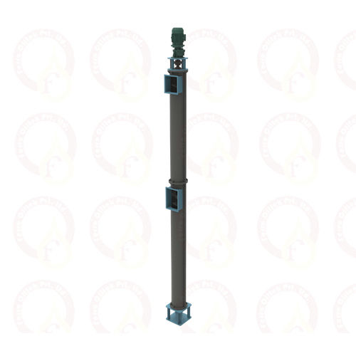 Convoyeur à vis - FX-RL - FERRO OILTEK PVT. LTD - vertical / de grande largeur