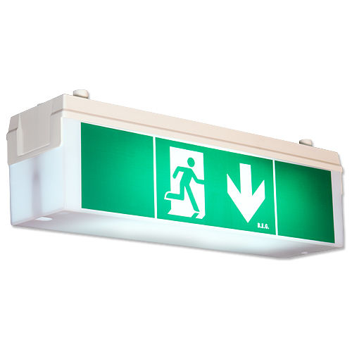 Éclairage de secours - 2DN14/Kombi-GL - B.E.G. Brück Electronic GmbH - à lampes / IP54 / suspendu