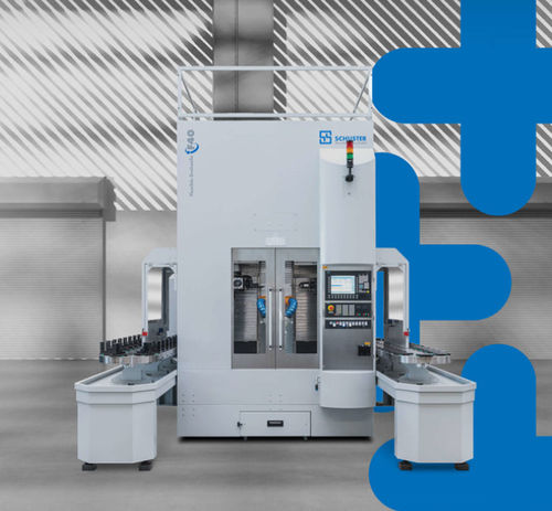 Centre de tournage CNC - F  - Schuster Maschinenbau GmbH - vertical / 2 axes / 12 outils