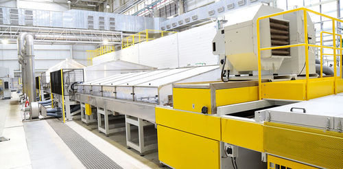 Unité de production pour l'industrie métallurgique - Bovone - de verre