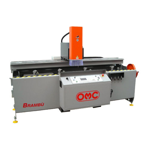 Centre d'usinage 3 axes - BRAMBÙ 2+1 - OMC di bisognagni srla - pour acier / pour PVC / pour aluminium