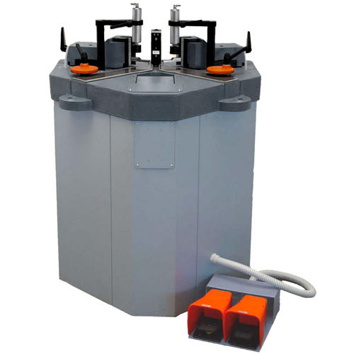 Machine de sertissage pour profilés en aluminium - JOLLY - OMC di bisognagni srla - automatique / pneumatique / à pédale