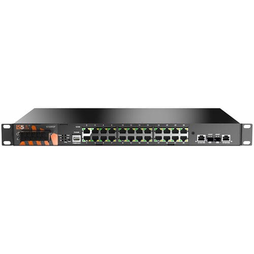 Commutateur Ethernet administrable - iES26GF - iS5 Communications - 26 ports / rackable