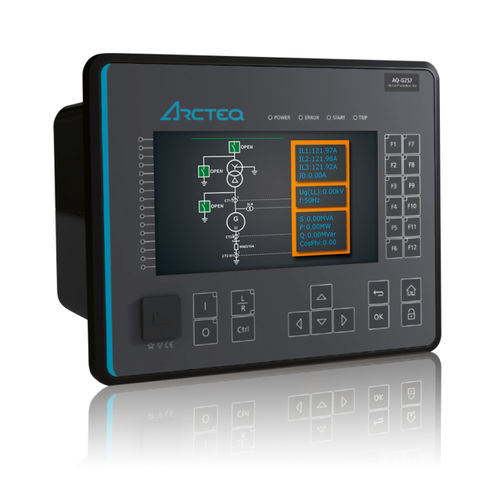 Relais de protection de surtension - AQ-G257 - Arcteq Relays Ltd - de fuite à la terre / de synchronisation / triphasé