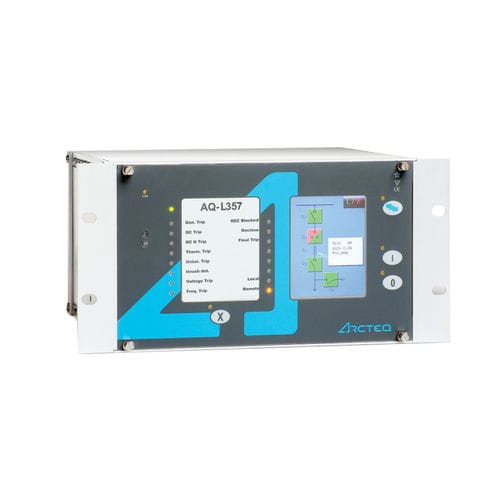 Relais de protection de surtension - AQ-L350 - Arcteq Relays Ltd - de sous-tension / triphasé / pour ligne électrique aérienne