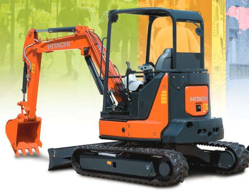 Mini pelle - ZX38U-5A - HITACHI Construction Machinery - sur chenilles / Tier 2 / pour chantier de construction