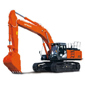 Pelleteuse lourde - ZX470LCH-5G - HITACHI Construction Machinery - sur chenilles / Tier 2 / pour chantier de construction
