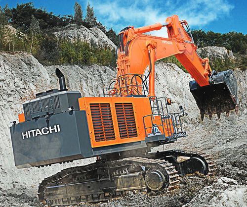 Pelleteuse lourde - EX1200-7 - HITACHI Construction Machinery - sur chenilles / Tier 2 / électrique