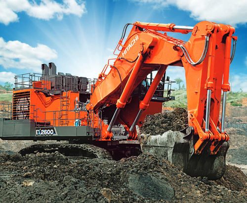 Pelle frontale sur chenilles - EX2600-7 - HITACHI Construction Machinery - pour mines et carrières